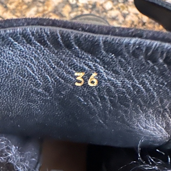 Aquazurra Ryan Lug-Sole Shearling Buckle Boot - Picture 10 of 10